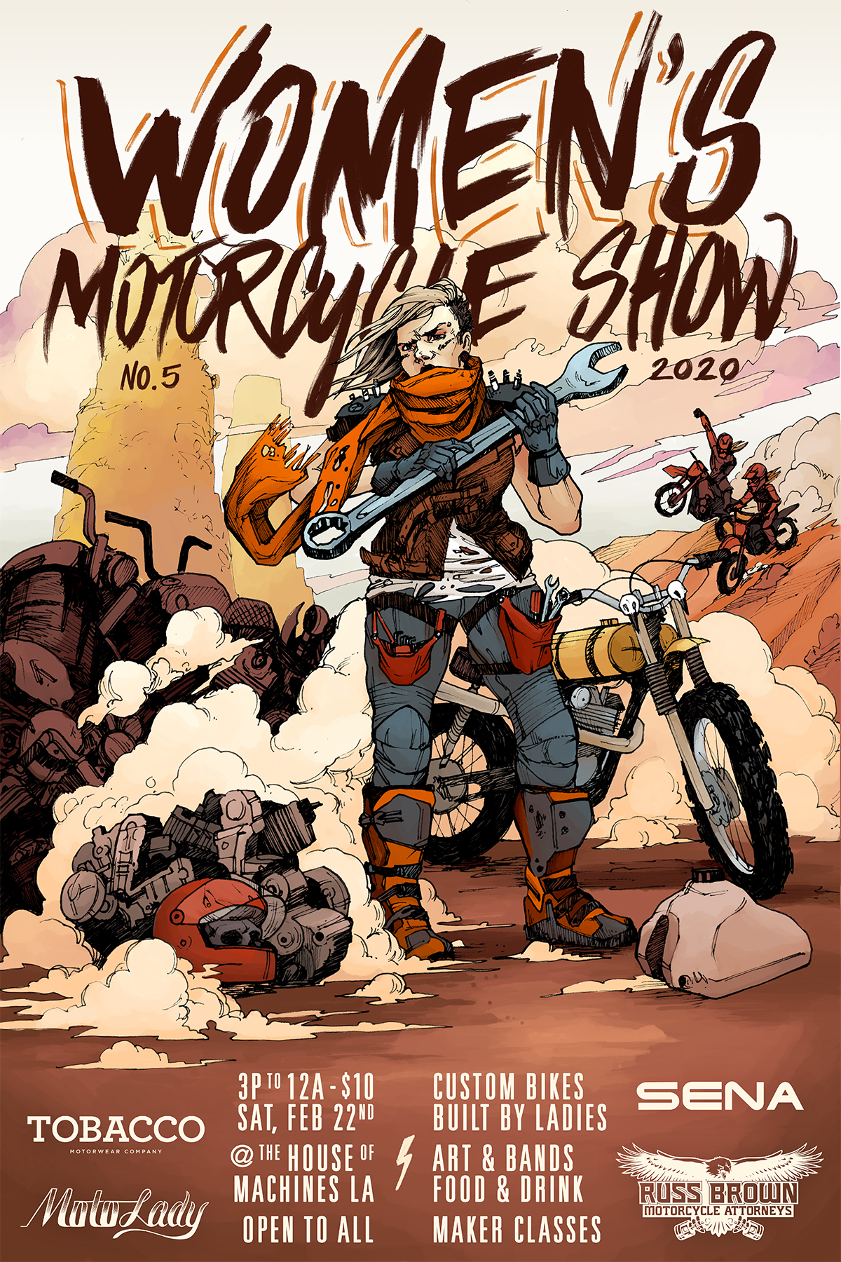 Womens Moto Show 5 Official Poster